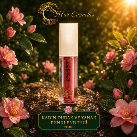 Kadın Dudak ve Yanak Renklendirici - Pembe 5ML
