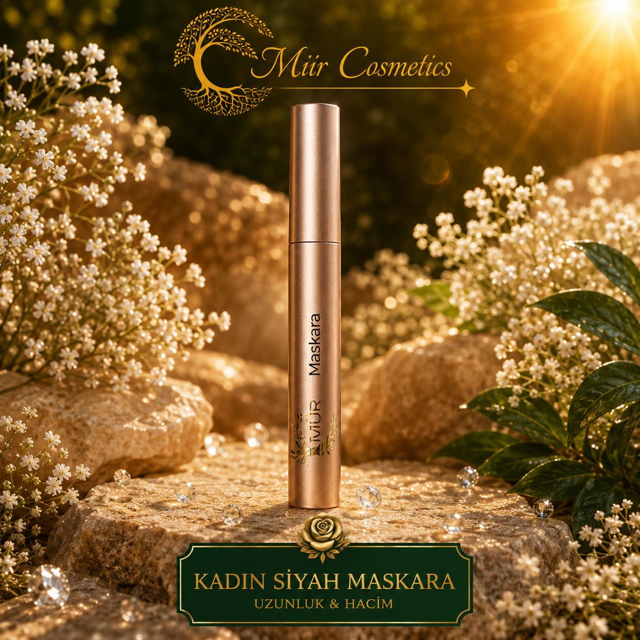 Kadın Siyah Maskara 5ML